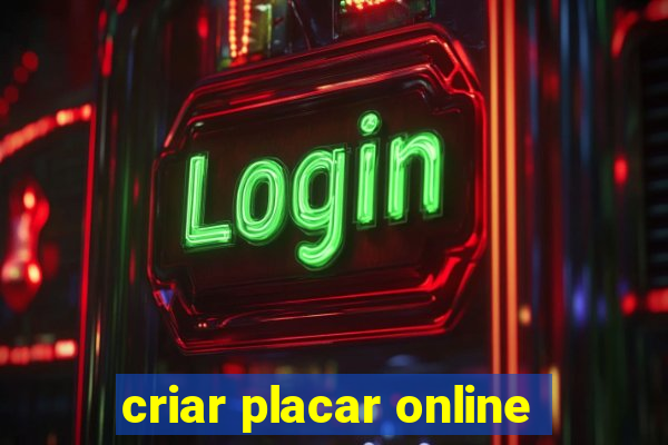 criar placar online